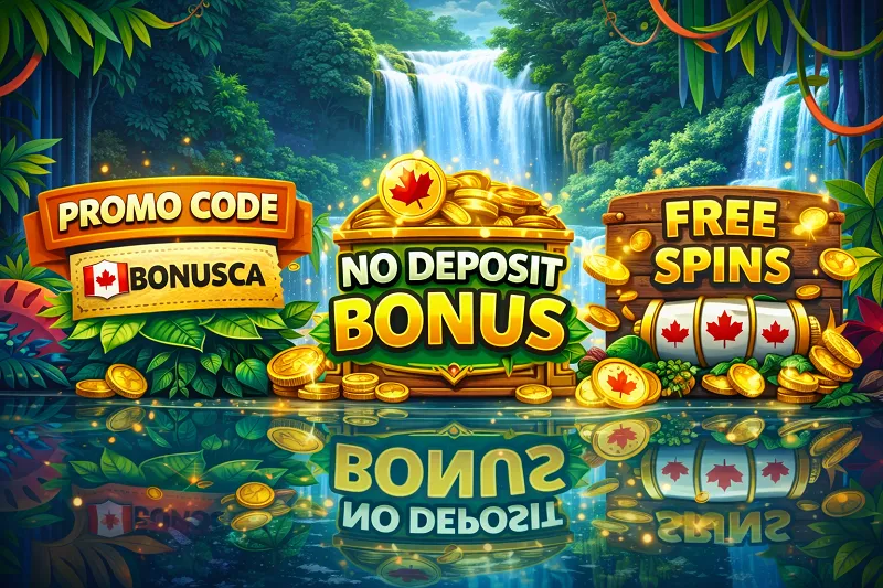 Amazon Slots Canada promo codes no deposit bonus and free spins offers