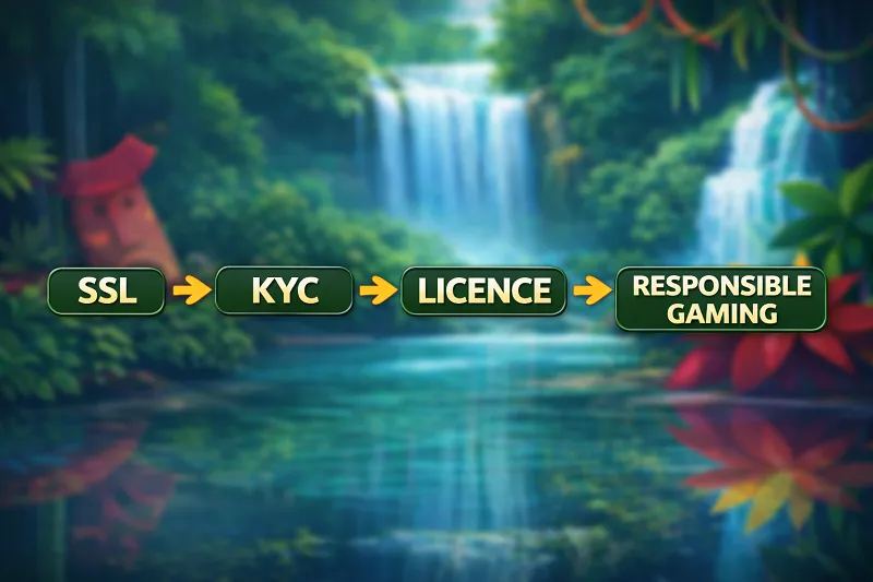 Amazon Slots Casino Canada safety checks including SSL KYC and licence review